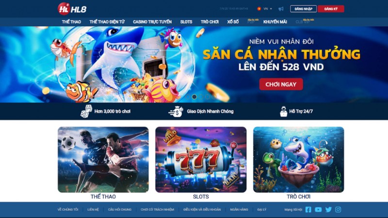 Ưu điểm HL8 Casino 